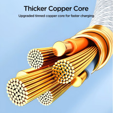 Câble Ben Series Câble USB-C 60W 1 M - Blanc