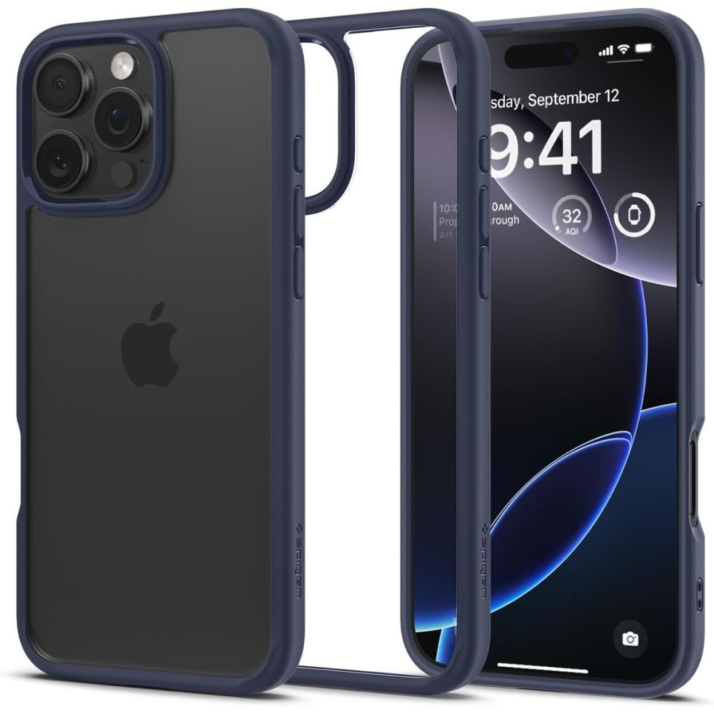 Fallfall på iPhone 16 Pro Max Ultra Hybrid - Blå