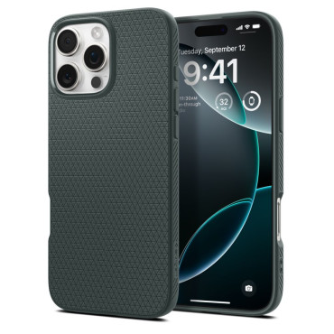 Case Case op iPhone 16 Pro Max Liquid Air - Green