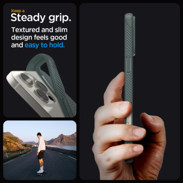 Fallfall på iPhone 16 Pro Max flytande luft - grön
