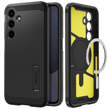 Case voor Samsung Galaxy S24 Fe Tough Armor Magsafe - Zwart