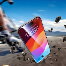 Temperované sklo s montážnym rámom na iPhone 16 Pro Max - 2 ks.