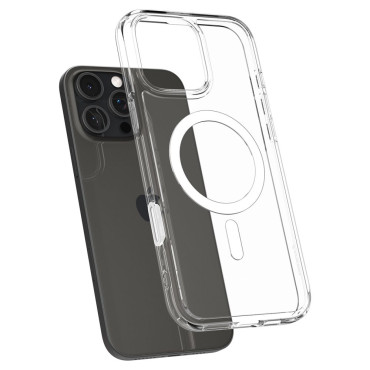 The case for the iPhone 16 Pro Max Ultra Hybrid T Mag MagSafe - white