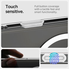 The case for the iPhone 16 Pro Max Ultra Hybrid T Mag MagSafe - white