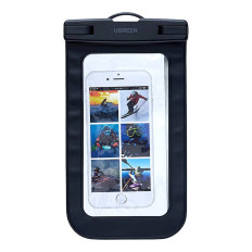 Waterdichte behuizing voor uw smartphone met IPX8 - zwart