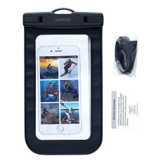 Waterdichte behuizing voor uw smartphone met IPX8 - zwart