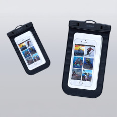Waterdichte behuizing voor uw smartphone met IPX8 - zwart