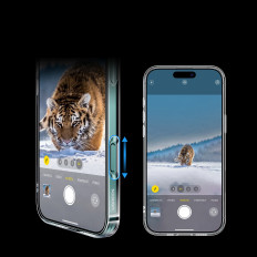 Geval op iPhone 16 Plus Classy Clear Magnetic met Magsafe - Transparant