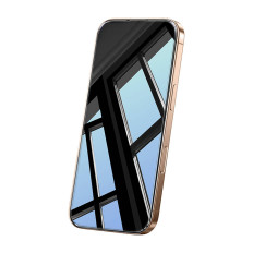 Herdet glass med installasjonsrammen på iPhone 16 Pro Max