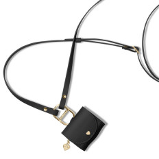 Luftschleusen 4 Kreis-Mini-Tasche Kopfhörer - Schwarz