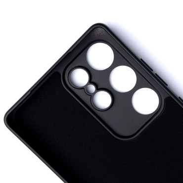 Case Cover voor Samsung Galaxy S25 Soft Case - Black