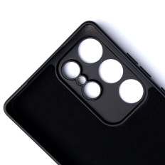 Case Cover voor Samsung Galaxy S25 Soft Case - Black