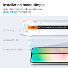 Gehärtetes Glas für Samsung Galaxy S24 FE - 2 stücke.