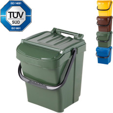 Cesta para classificar recipiente de classificação Urba mais 40l - verde