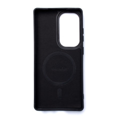 The case of the backpack for the Samsung Galaxy S25 Carbon Fibre Case with MagSafe - black
