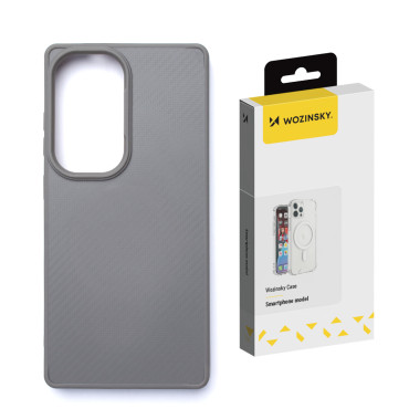 Hape Cap voor Samsung Galaxy S25 Carbon Fiber Case met Magsafe - Gray