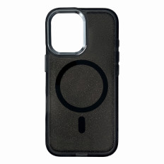 Samsung Galaxy S24 Fe Glitter Case Magsafe - Sort med Brocade