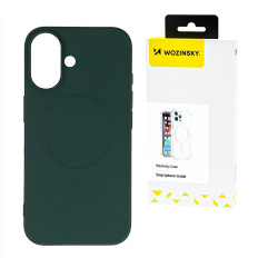 Custodia per custodia per Samsung Galaxy S24 FE Liquid Silicone Case Magsafe - Verde
