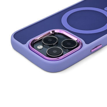 Samsung Galaxy S24 Funda de moda con Magsafe - Púrpura