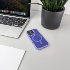 Samsung Galaxy S24 Funda de moda con Magsafe - Púrpura