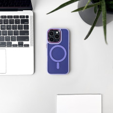 Samsung Galaxy S24 Caso di moda con Magsafe - viola
