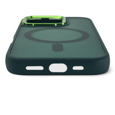 Caso para Samsung Galaxy S24 Moda Case com Magsafe - Verde