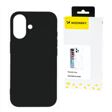 SILICONE Slučaj za Samsung Galaxy S24 Fe silikon slučaj - crni