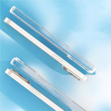 Fall Fall auf Samsung Galaxy S24 FE Clear Corner Case Magsafe - transparent