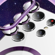 Etui case na Samsung Galaxy S24 FE Electroplated Magsafe - czarne