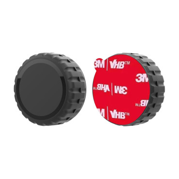 Θήκη για τον εντοπιστή Apple AirTag Μοιραστείτε την αυτοκόλλητη αδιάβροχη - Μαύρη