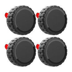 Caso para o localizador Apple Airtag parafusado impermeável auto-adesivo - 4 pcs.
