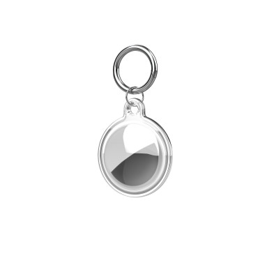 Cas imperméable pour le localisateur Apple Airtag - transparent