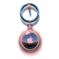 Caso impermeável para o localizador Apple Airtag - rosa