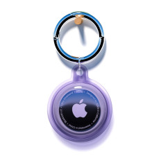 Αδιάβροχη θήκη για τον εντοπιστή Apple AirTag - Violet