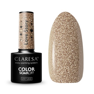 CLARESA Esmalte Híbrido LOVE STORY 1 - 5g — vista frontal