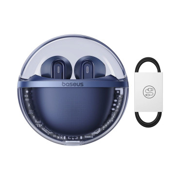 Fones de ouvido sem fio Bowie E5X TWS - Azul