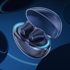Fones de ouvido sem fio Bowie E5X TWS - Azul