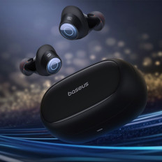 Fones de ouvido sem fio Bowie MA20 Pro TWS com ANC e IPX6 - Preto