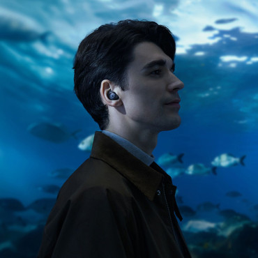 Trådløse hovedtelefoner Bowie MA20 PRO TWS med ANC og IPX6 - Sort