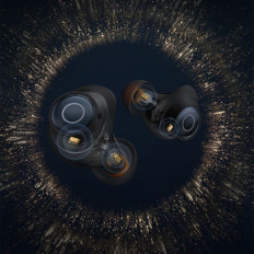 Fones de ouvido sem fio Bowie MA20 Pro TWS com ANC e IPX6 - Preto