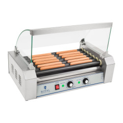 Roller barbecue with roller...