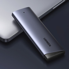 Obudowa na dysk M.2 NVMe PCIe SSD - srebrna