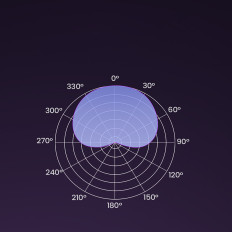 Microphone debout sur le bureau USB-A RGB LED - Argent