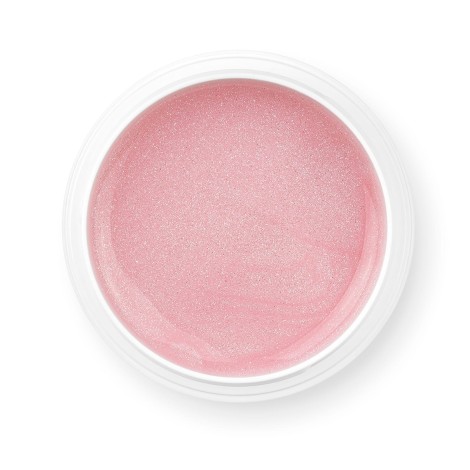Claresa Soft&Easy Builder Gel Glam Pink 90g - kestävä rakennegeeli kynsien vahvistukseen ja pidennykseen — yläosa