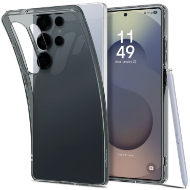 Custodia per custodia per Samsung Galaxy S25 Crystal Ultra Liquid - traslucido