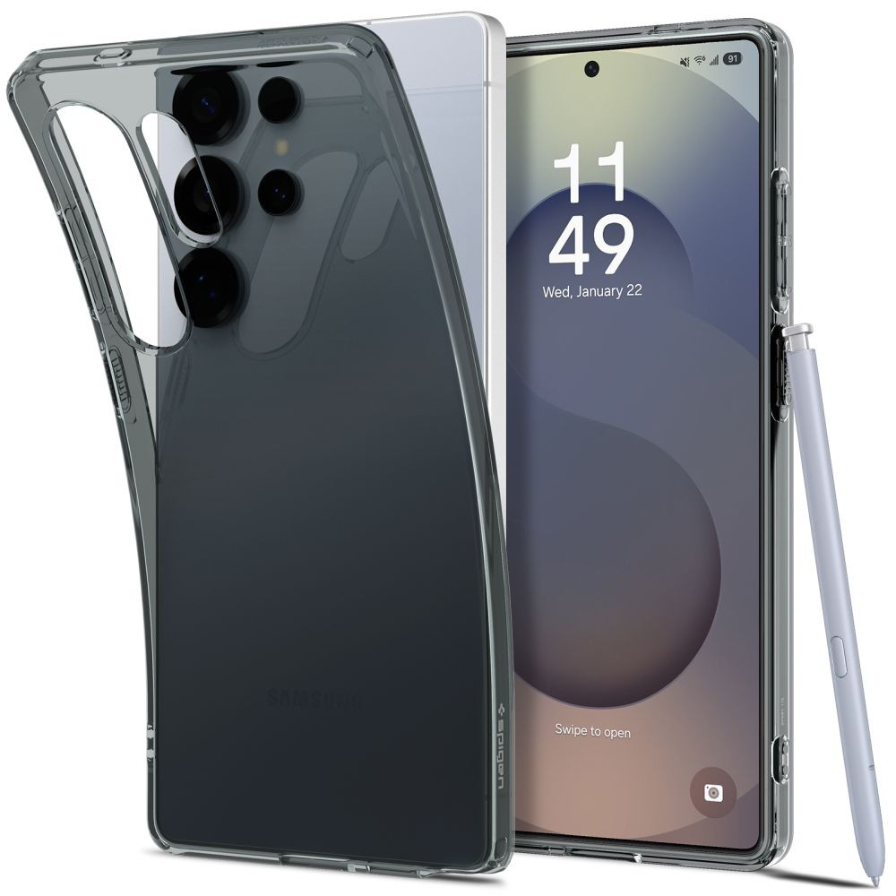 Fallabdeckung für Samsung Galaxy S25 Ultra Flüssigkristall - transluzent