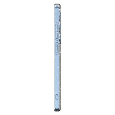 Etui pokrowiec na Samsung Galaxy S25 Ultra Liquid Crystal - przezroczysto-brokatowe