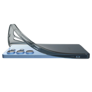 Custodia per custodia per Samsung Galaxy S25 Crystal Ultra Liquid - traslucido