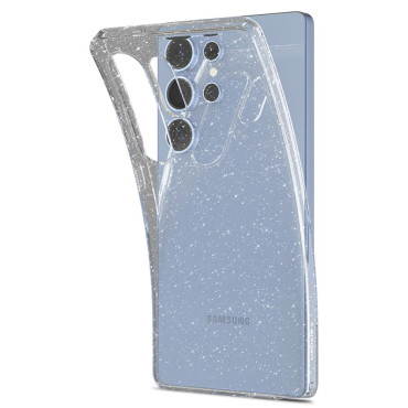 Κάλυψη θήκης για το Samsung Galaxy S25 Ultra Liquid Crystal - Διαφάνεια-Brocade