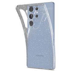 Κάλυψη θήκης για το Samsung Galaxy S25 Ultra Liquid Crystal - Διαφάνεια-Brocade